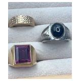 Menï¿½s Rings. Size 7 & 8