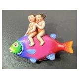 Sergio Bustamante Sterling Silver Fish Children