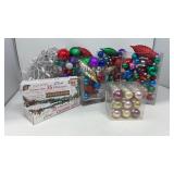 Vintage Christmas Ornament & Light Collection