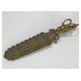 Ornate Brass Letter Opener 13 In