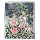 Impressionist Landscape Garden Art on Canvas