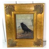 Krahe Crow Boots Fantasy Art Print Rudi