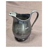 English Pewter PitcherPint Touchmark 1880