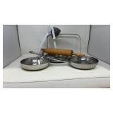 Vintage Kitchen Cookware & Baking Utensil Lot