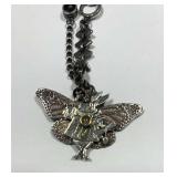 Alice In Wonderland White Rabbit Pendant Necklace