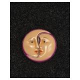 Sergio Bustamante Face Brooch