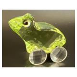 Swarovski Crystal Fred the Frog Figurine