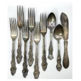 Antique Silverplate Flatware