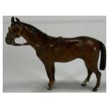 Bronze Horse Figurine with Bridle