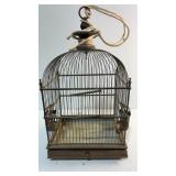Antique Decorative Metal Bird Cage14x21x9.5