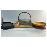 Woven Basket & Decorative Tray Collection