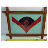 Civil War Union Artillery 1st Sergeant Chevrons