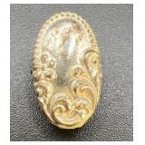 Antique Sterling Silver Antique Art Nouveau Clip