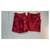 Vintage Coordinating Skirt and Blouse Set