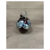 Hand Blown Art Glass Bottle