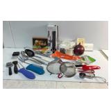 Assorted Kitchen Utensils & Accessories