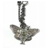 Alice In Wonderland White Rabbit Pendant Necklace