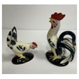 Sonson Porcelain Rooster & Hen Set