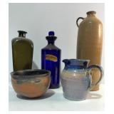 Vintage Stoneware, Pottery & Apothecary