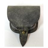Civil War Era Leather Percussion Cap Pouch