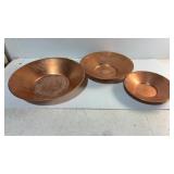 Handcrafted Copper Bowl Collection