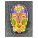 Sergio Bustamante Face Brooch