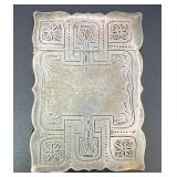Sterling Silver 1870 American Calling Card Case