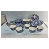 Antora Hand Painted Mexican Pottery Dinnerware