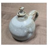 Ceramic Plum Tree Pottery Pitcher With Stopper
