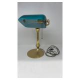 Brass Bankerï¿½s Desk Lamp 16x11