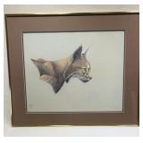 Lee Jayred Bobcat Print 1980
