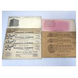 Antique Old Advertising Ink Blotters