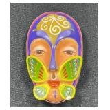 Sergio Bustamante Face Brooch