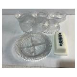 Vintage Pyrex Milk Glass & Pressed Glass