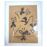 J. E. Laford Hummingbird Ojibwe Art Print