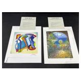 Park West Gallery Seriolithograph Print Pair
