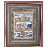 Mughal Style Original Art Print Matted