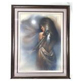 Lee Bogle Signed White Feather Limited Print