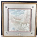 Wess Dahlberg Cast Paper Southwest Scene Art