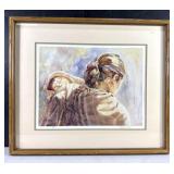 Jim Kosvanec Signed Watercolor Print