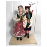 Polish Folk Art Doll Couple