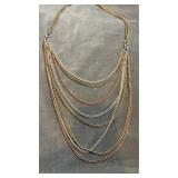 Erica Lyons trim color necklace. 24"