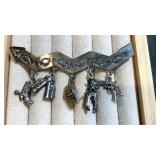 Vintage Tommy Sterling silver southwestern