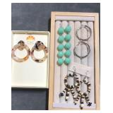 Collection of pierced earrings