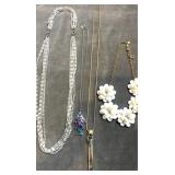 JCrew, Sarah Coventry & Chicos necklaces