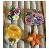 Vintage Floral Pins