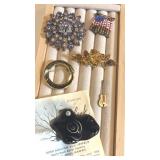 Black Coral Pin and More