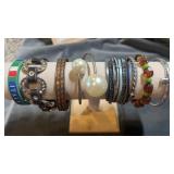 Collection of bracelets
