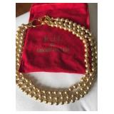 Kenneth Jay Lane Faux Triple Pearls 16'