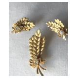 Sarah Coventry Vintage Pin & Clip Earrings Set